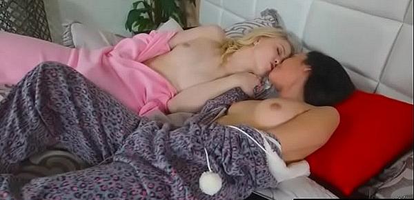  Sex Scene On Cam With Superb Teen Hot Lez Girls (Lily Rader & Kiley Jay) movie-19